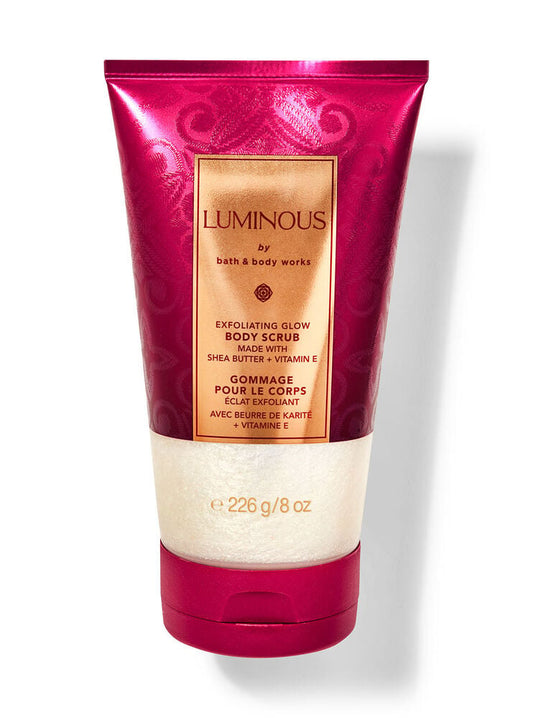 BATH & BODY WORKS LUMINOUS EXFOLIATING GLOW BODY SCRUB 8OZ