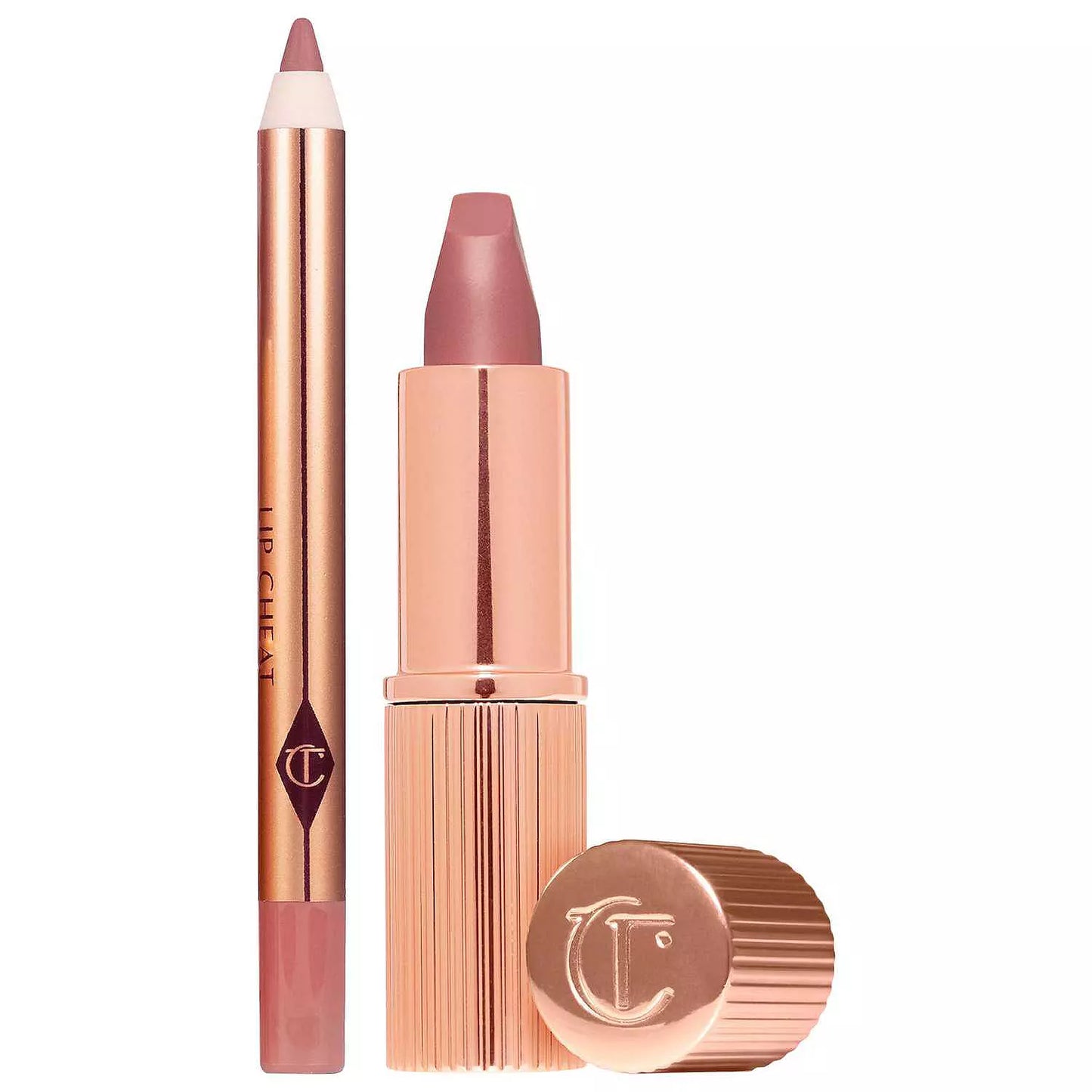 Charlotte Tilbury Mini Pillow Talk Lipstick & Lip Liner