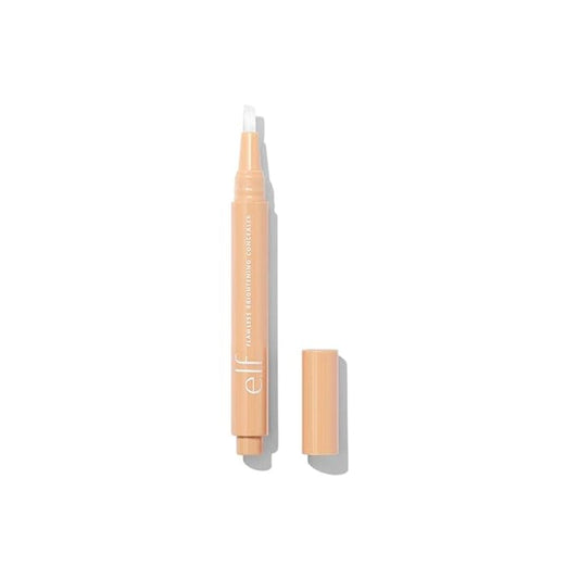 e.l.f. Flawless Brightening Concealer, Illuminating & Highlighting Face Makeup, Conceals Dark Under Eye Circles