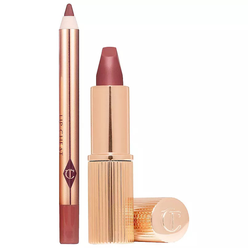 Charlotte Tilbury Mini Pillow Talk Lipstick & Lip Liner