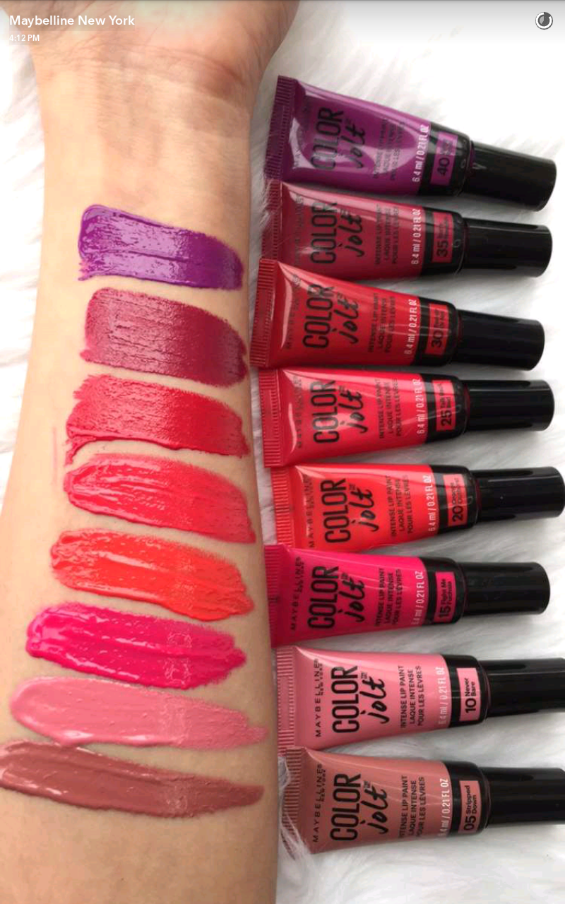 Maybelline Lip Studio Color Jolt Intense Lip Paint