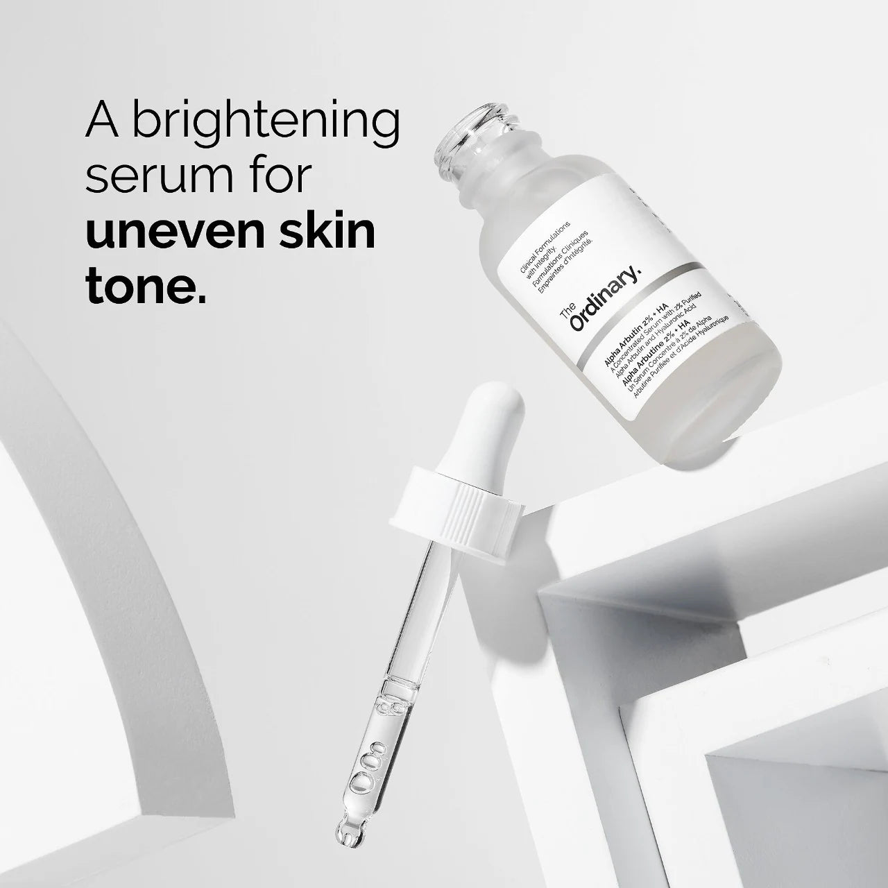 THE ORDINARY ALPHA ARBUTIN + HYLARONIC ACID HYPERPIGMENTATION FACE SERUM 30 ML